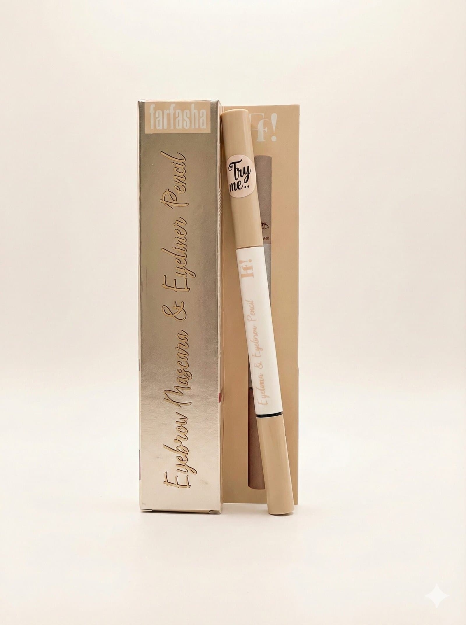 Farfasha Dual-Ended Eyebrow Mascara & Eyeliner Pencil Duo — image 2
