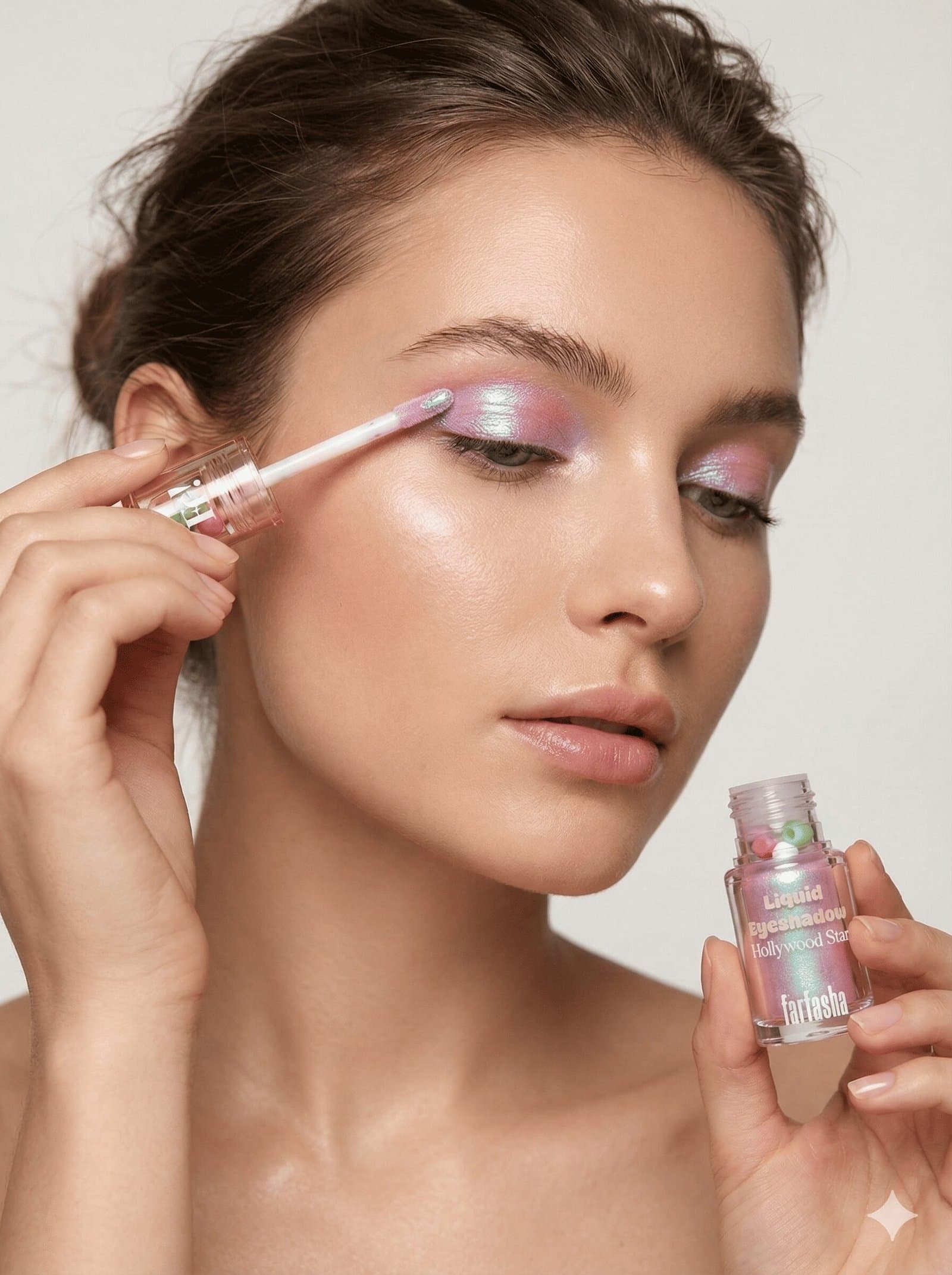 Turkish Liquid Eyeshadow – Hollywood Star (Holographic Lilac-Teal Shift) — image 2