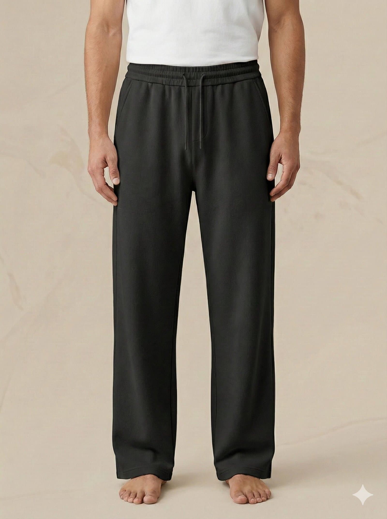 THE UNISEX BLACK COLOR PANT — image 3