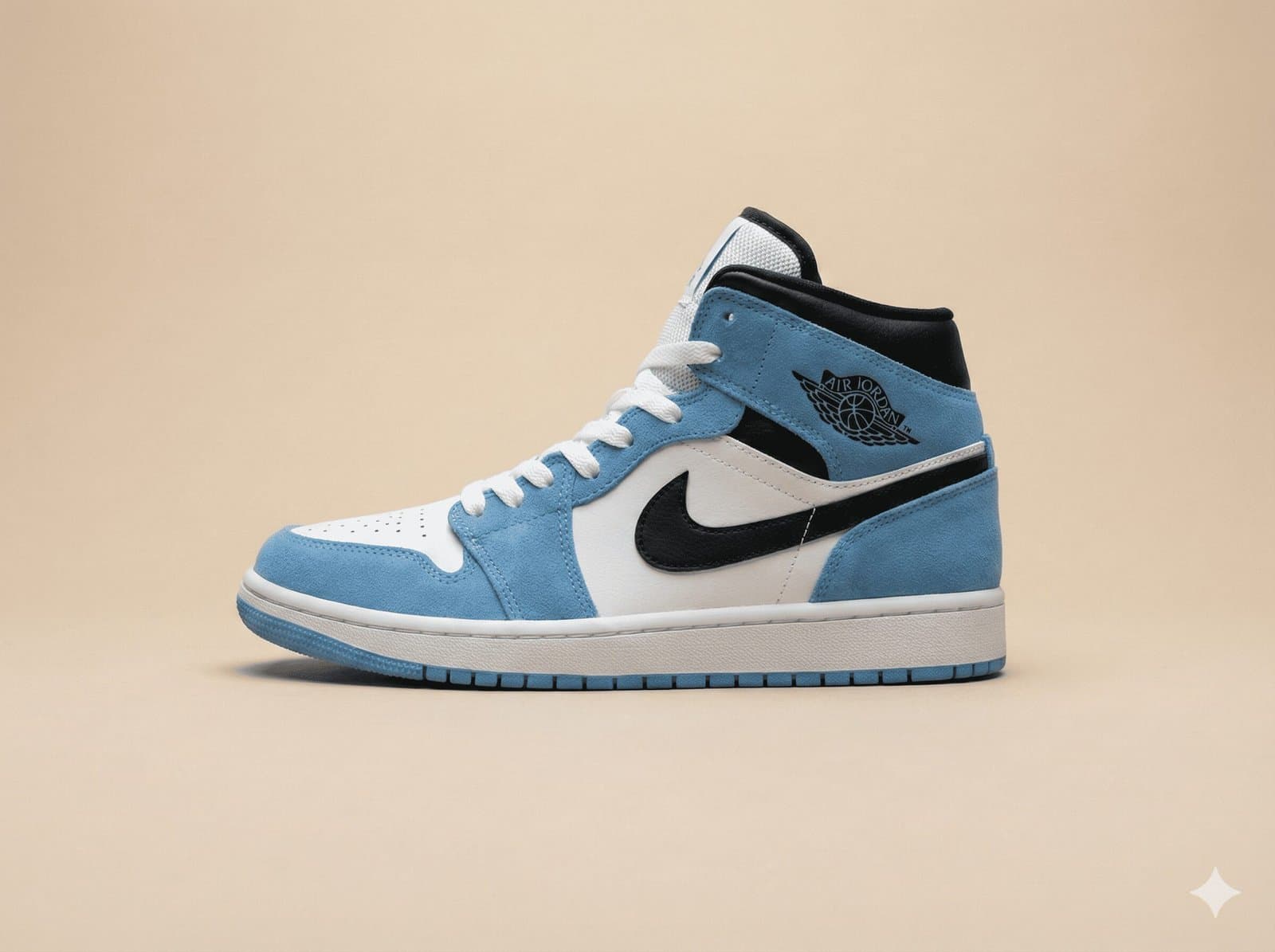 Top Court Sneaker University Blue & Black — image 1