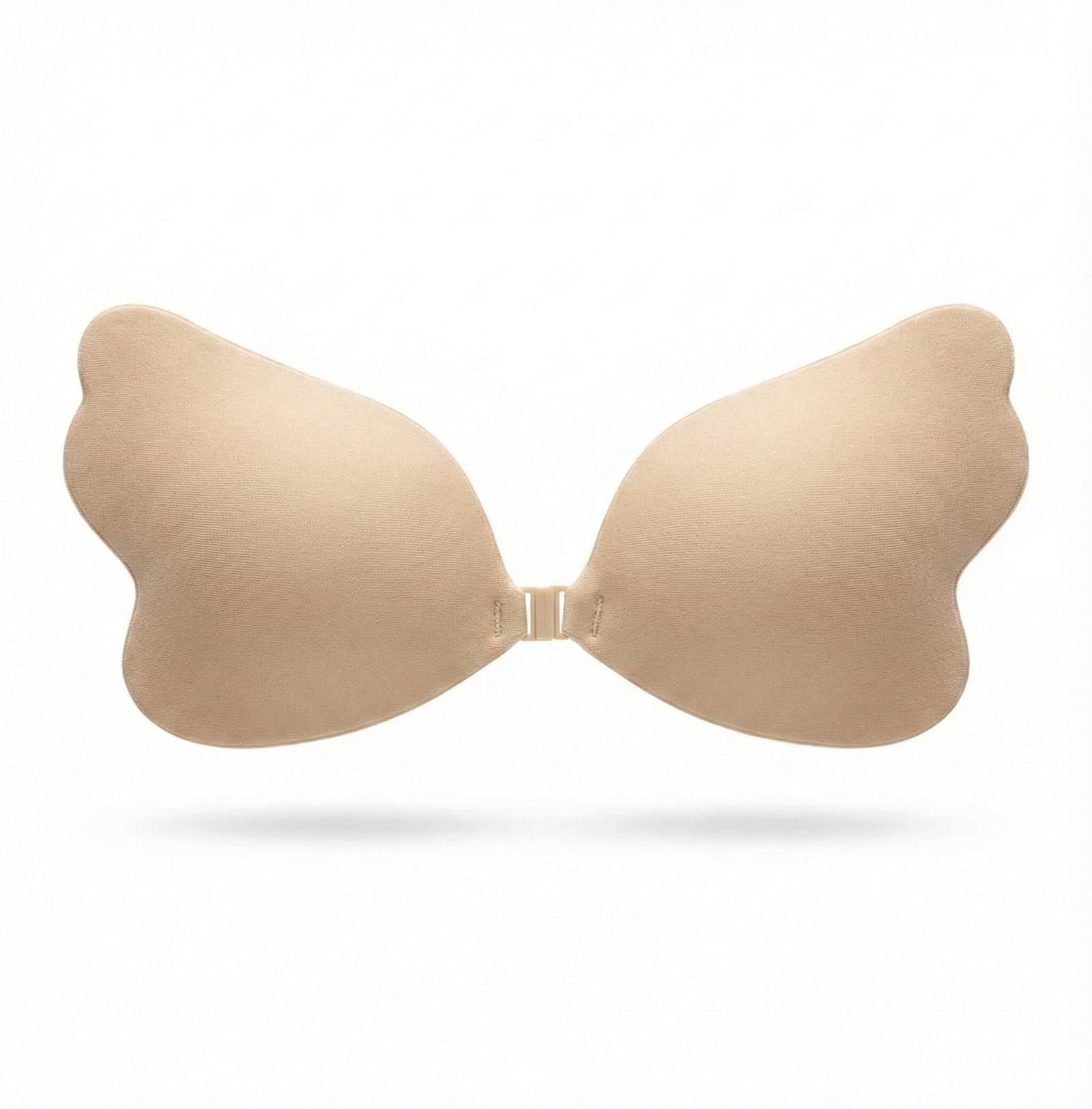 Invisible Wing-Shaped Strapless Adhesive Push-Up Bra – Nude — image 1