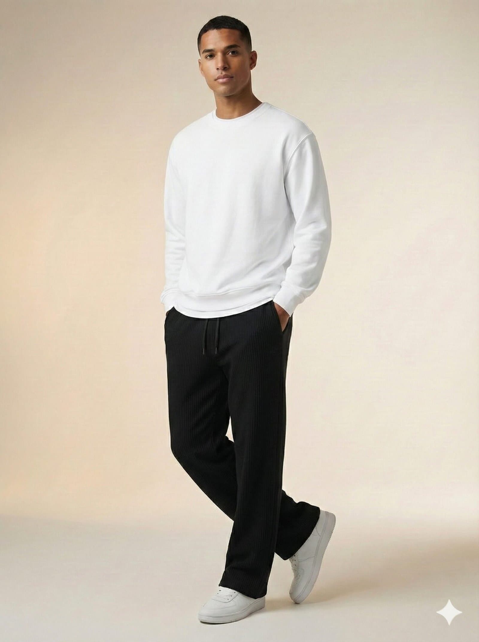 THE UNISEX BLACK COLOR PANT — image 2