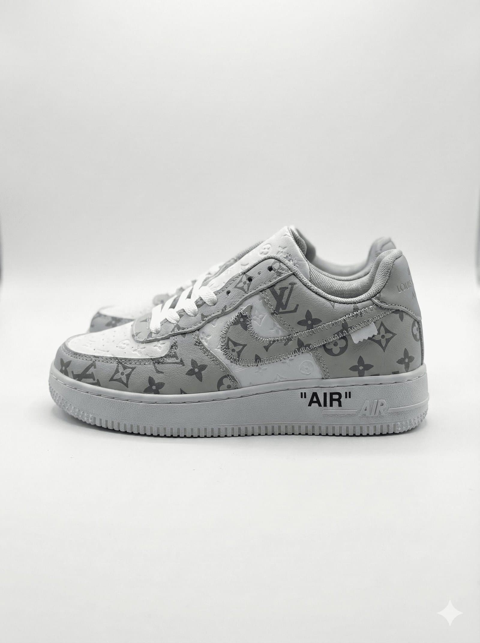 GREY AND WHITE SNEAKERS — image 1