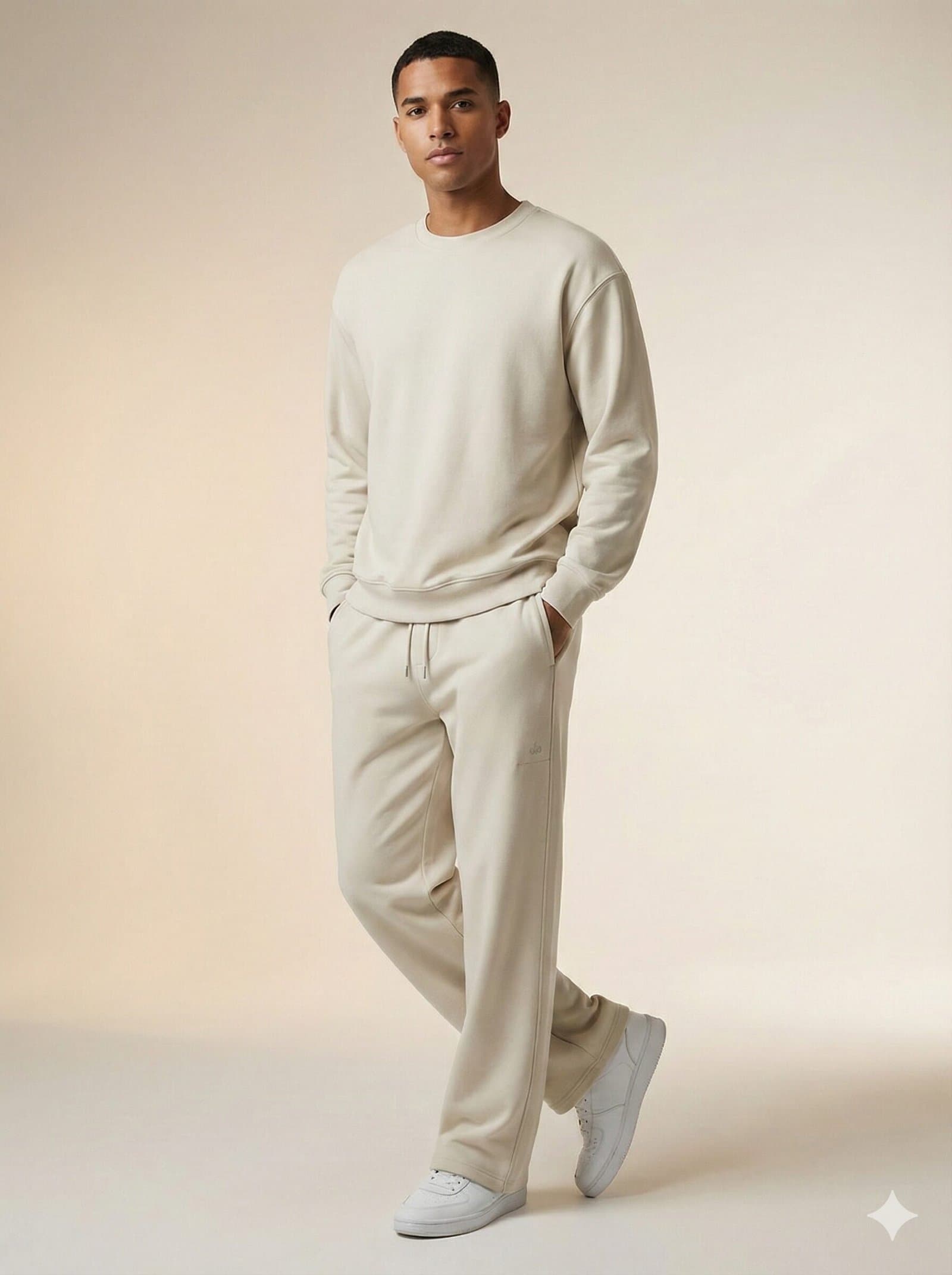 UNISEX-SAND COLOR PANT — image 3