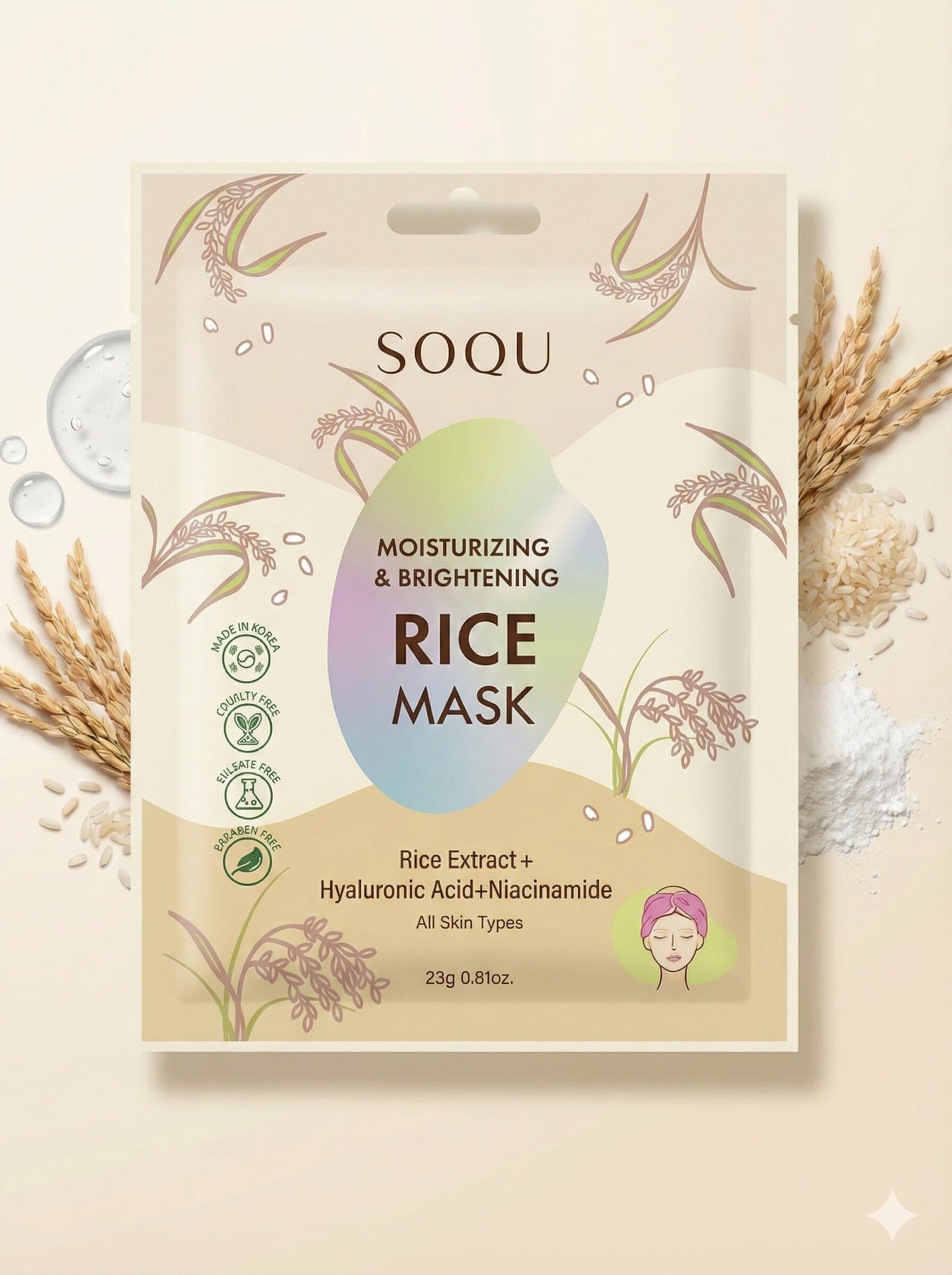 SOQU Essential Skin Solutions Mask Korea — image 5