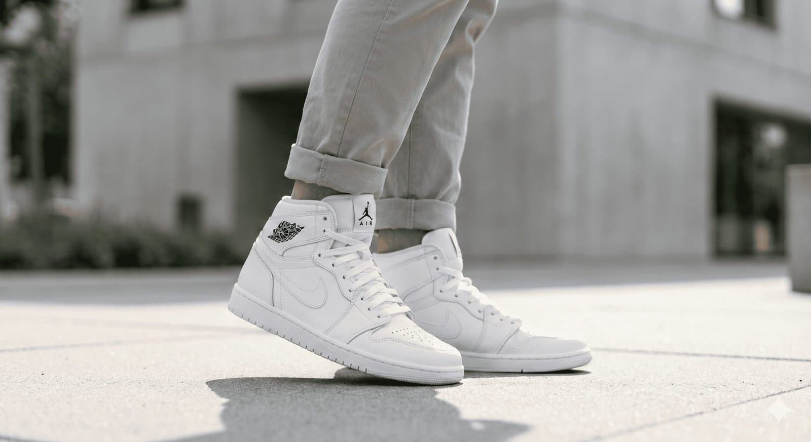 Triple White High-Top Sneakers — image 7