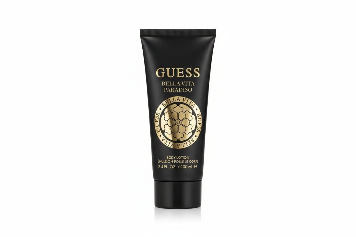 GUESS Bella Vita Paradiso  Fragrance Gift Set for Women with Gold Travel Pouch — image 2