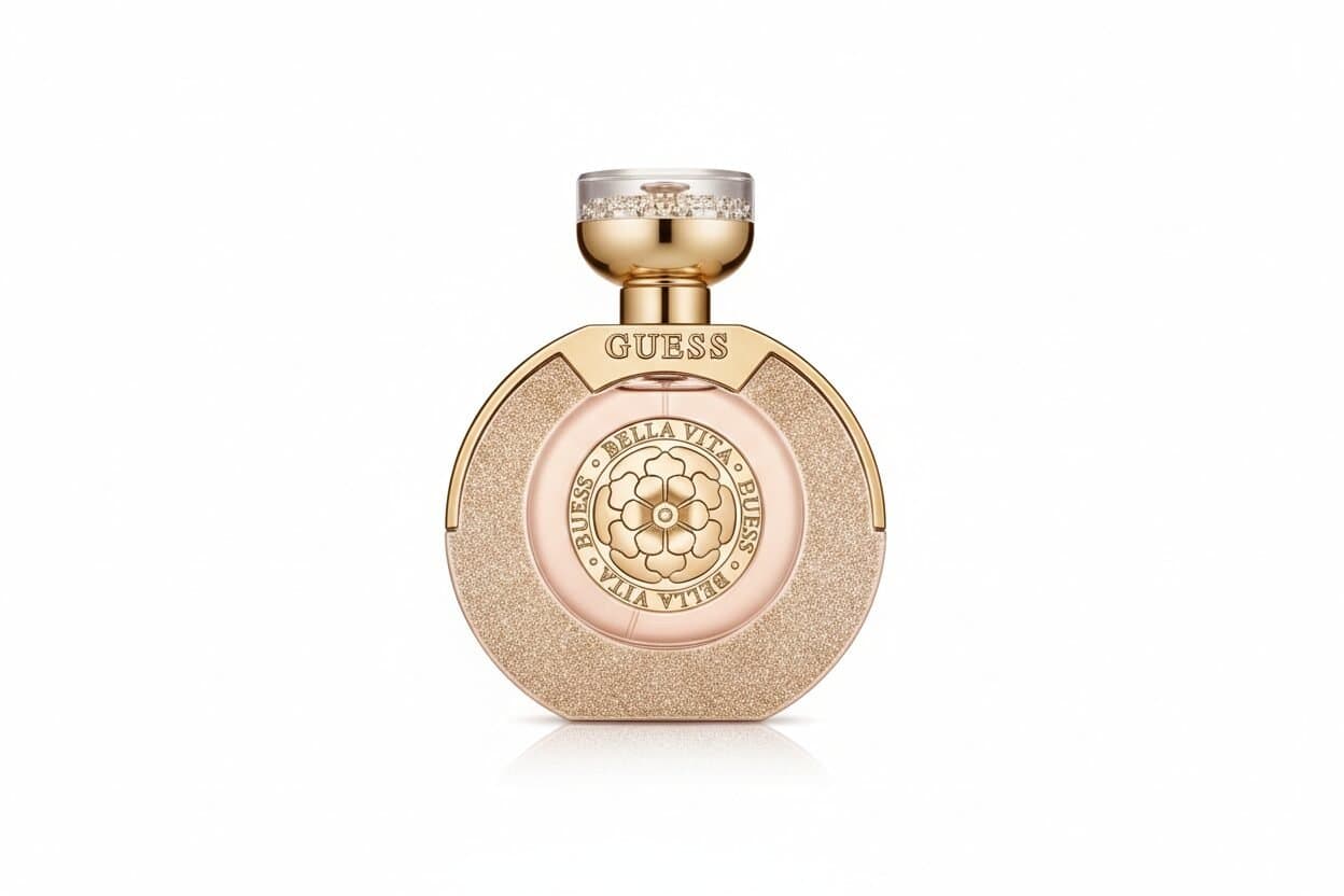 GUESS Bella Vita Paradiso  Fragrance Gift Set for Women with Gold Travel Pouch — image 3