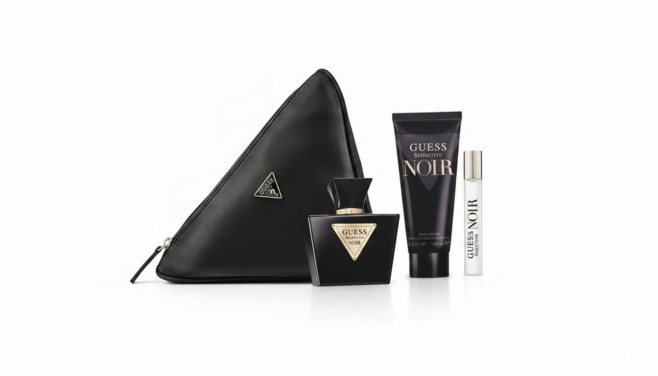 GUESS Seductive Noir for Women 3-Piece Fragrance Gift Set with Travel Pouch — image 1