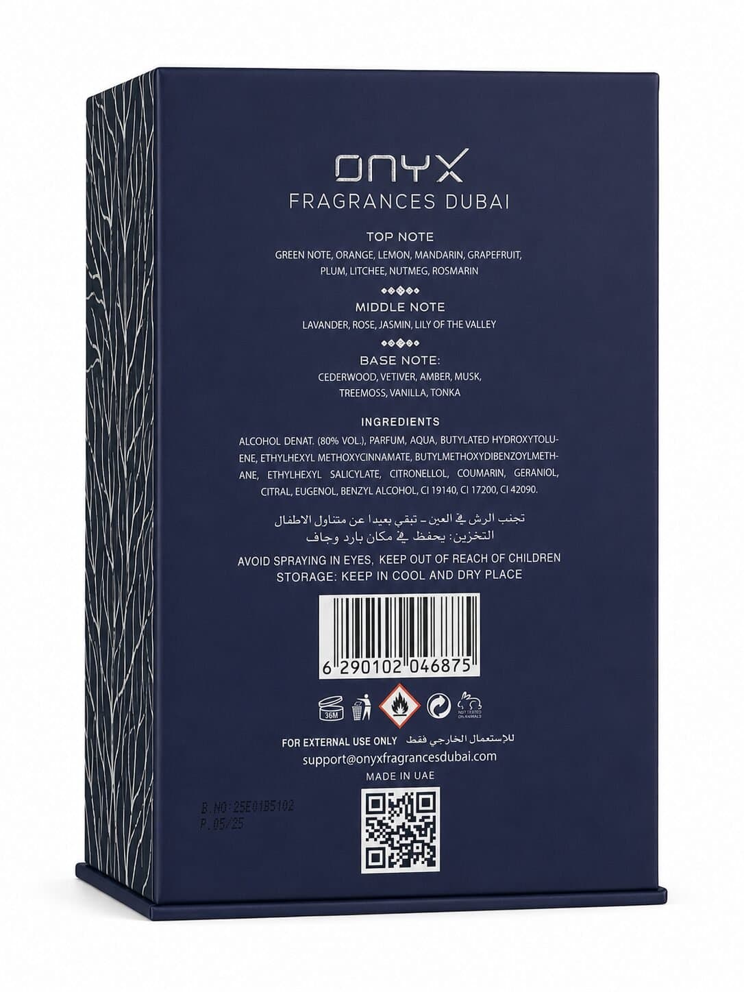 Onyx Fragrances Dubai Karma Him Pure Parfum (100ml) — image 4