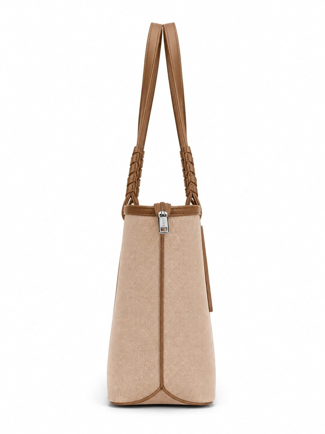 CHRISBELLA Urban Horizon Dual-Tone Tote Bag – Camel Edition — image 2