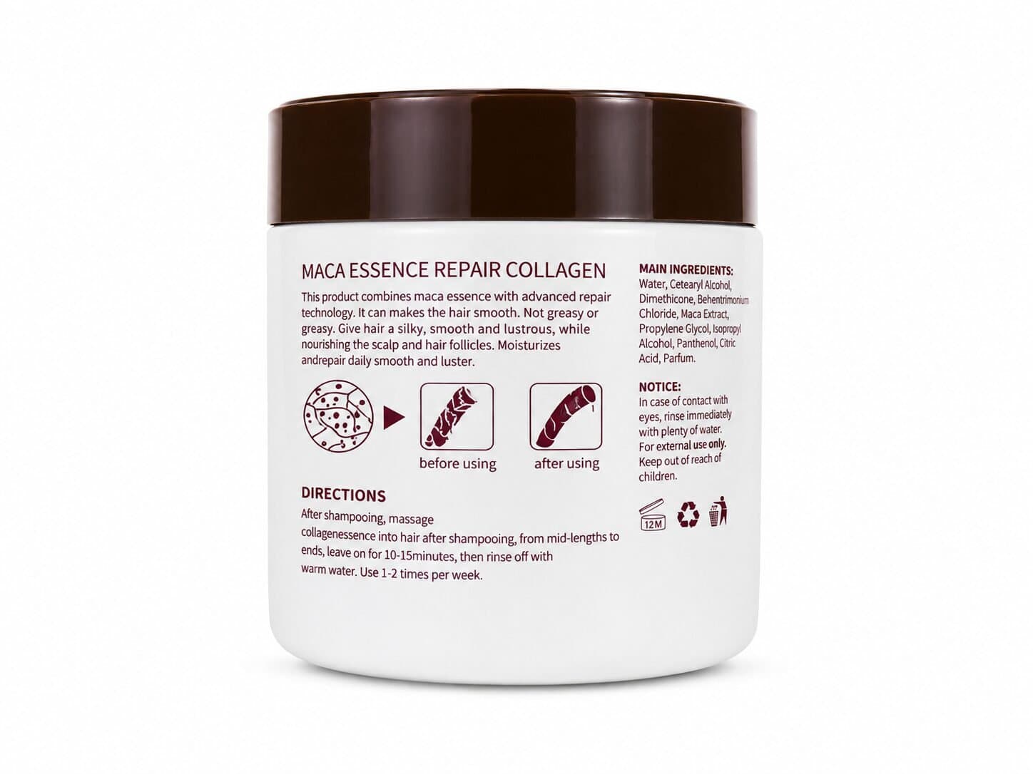 Karseell Maca Power Collagen Hair Treatment Mask – Deep Repair Formula — image 2