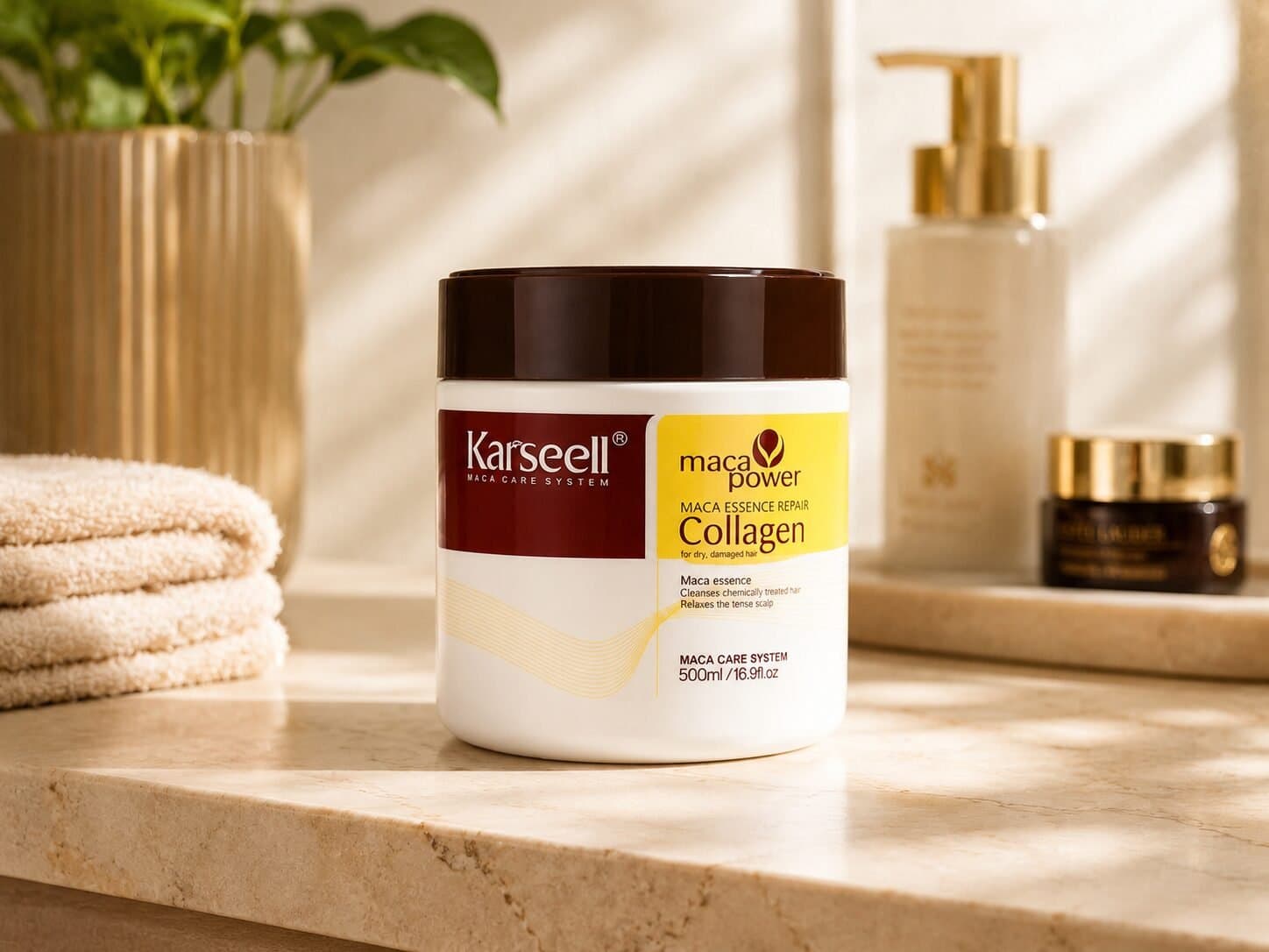Karseell Maca Power Collagen Hair Treatment Mask – Deep Repair Formula — image 4