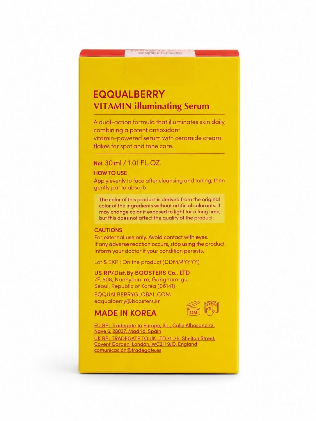 EQQAL BERRY Glow Filter Vitamin Illuminating Serum 30ML — image 3