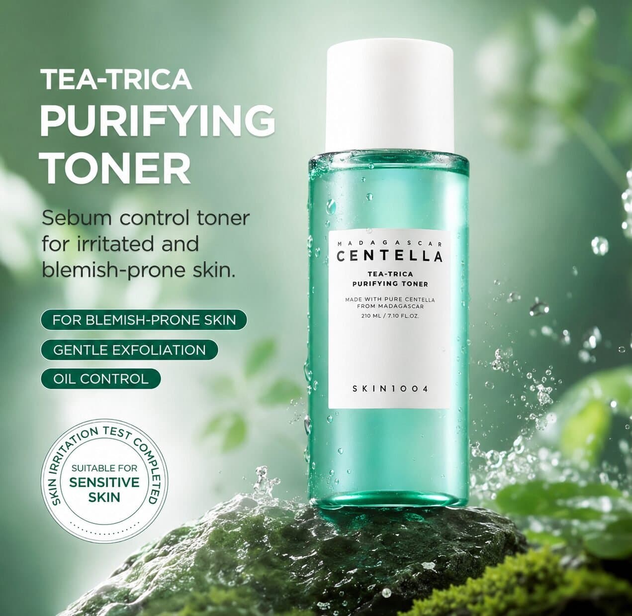 SKIN1004 Madagascar Centella Tea-Trica Purifying Toner — image 7