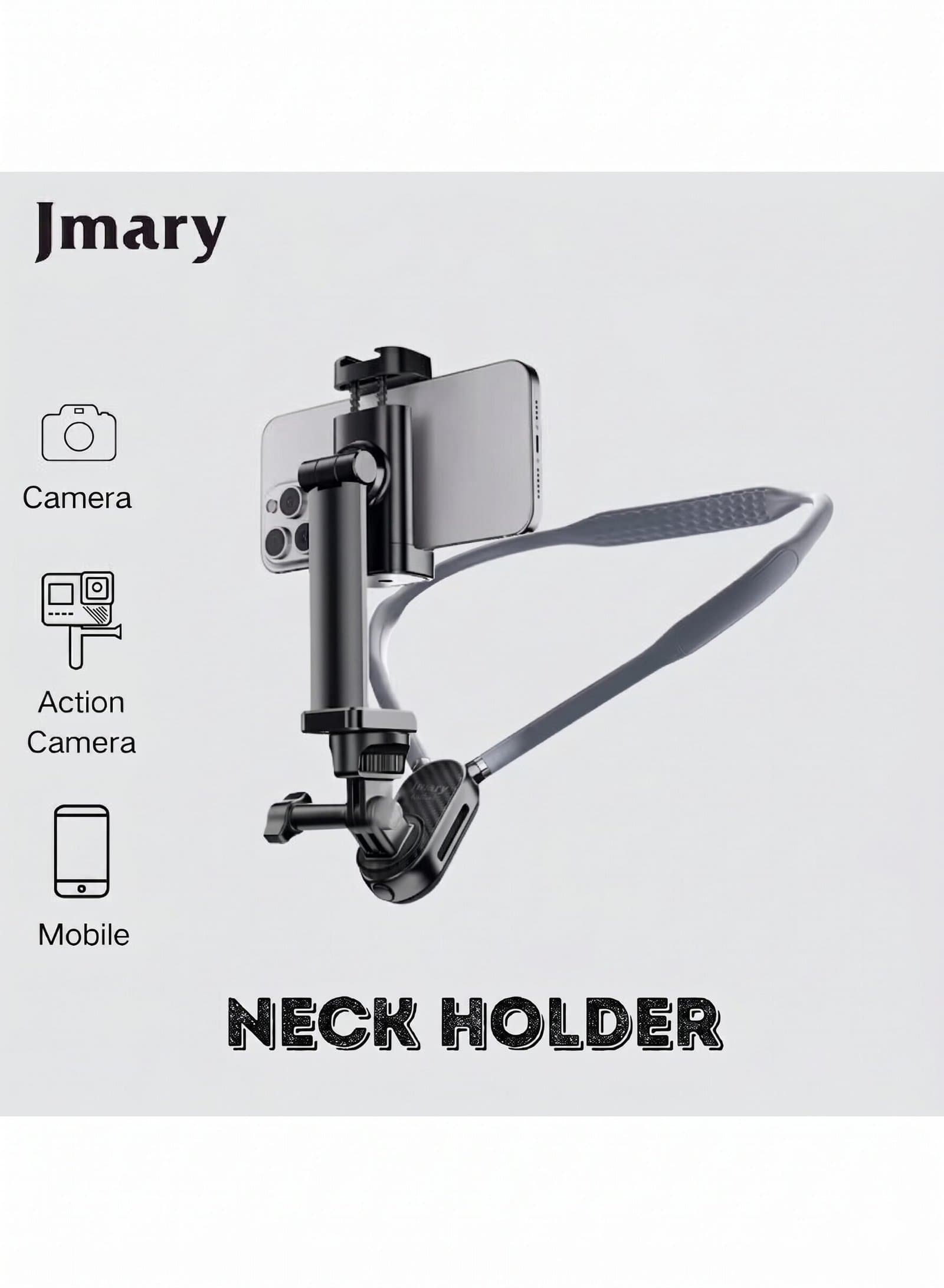 Jmary MG-01 2-in-1 Hand-Free Neck Holder — image 2