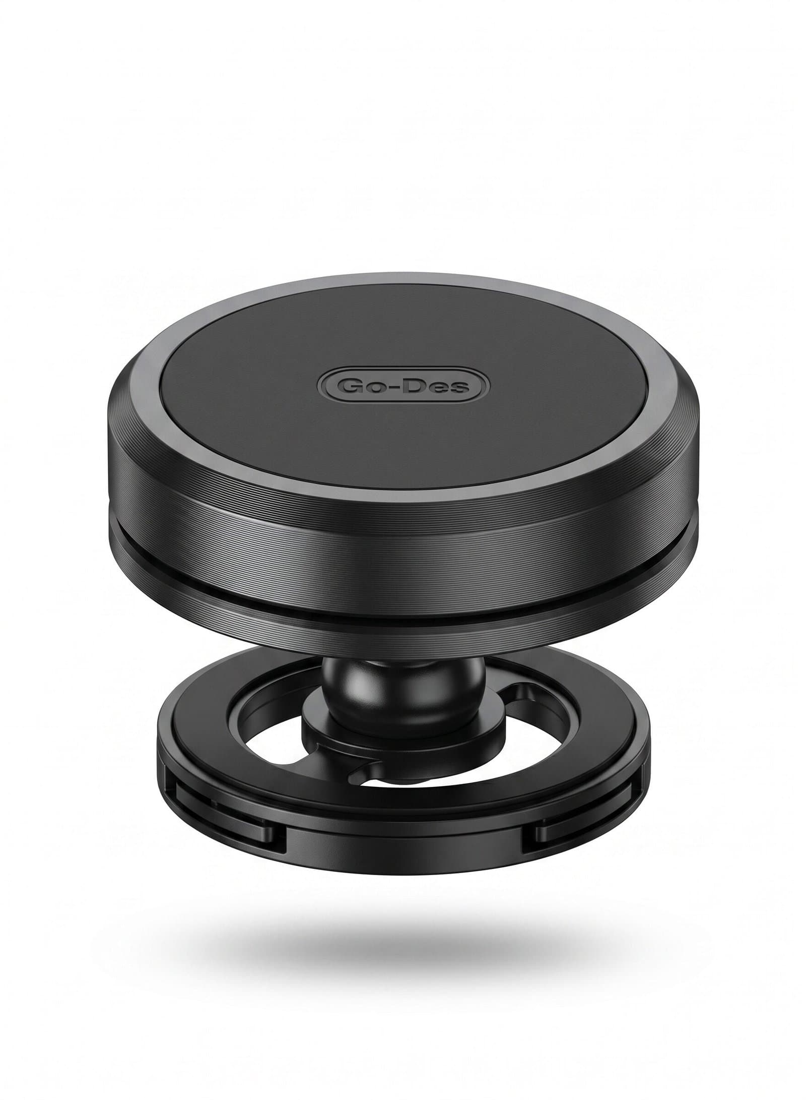 Magnetic 360° Rotatable Steering Wheel Car Phone Holder(GD-HD307) — image 1