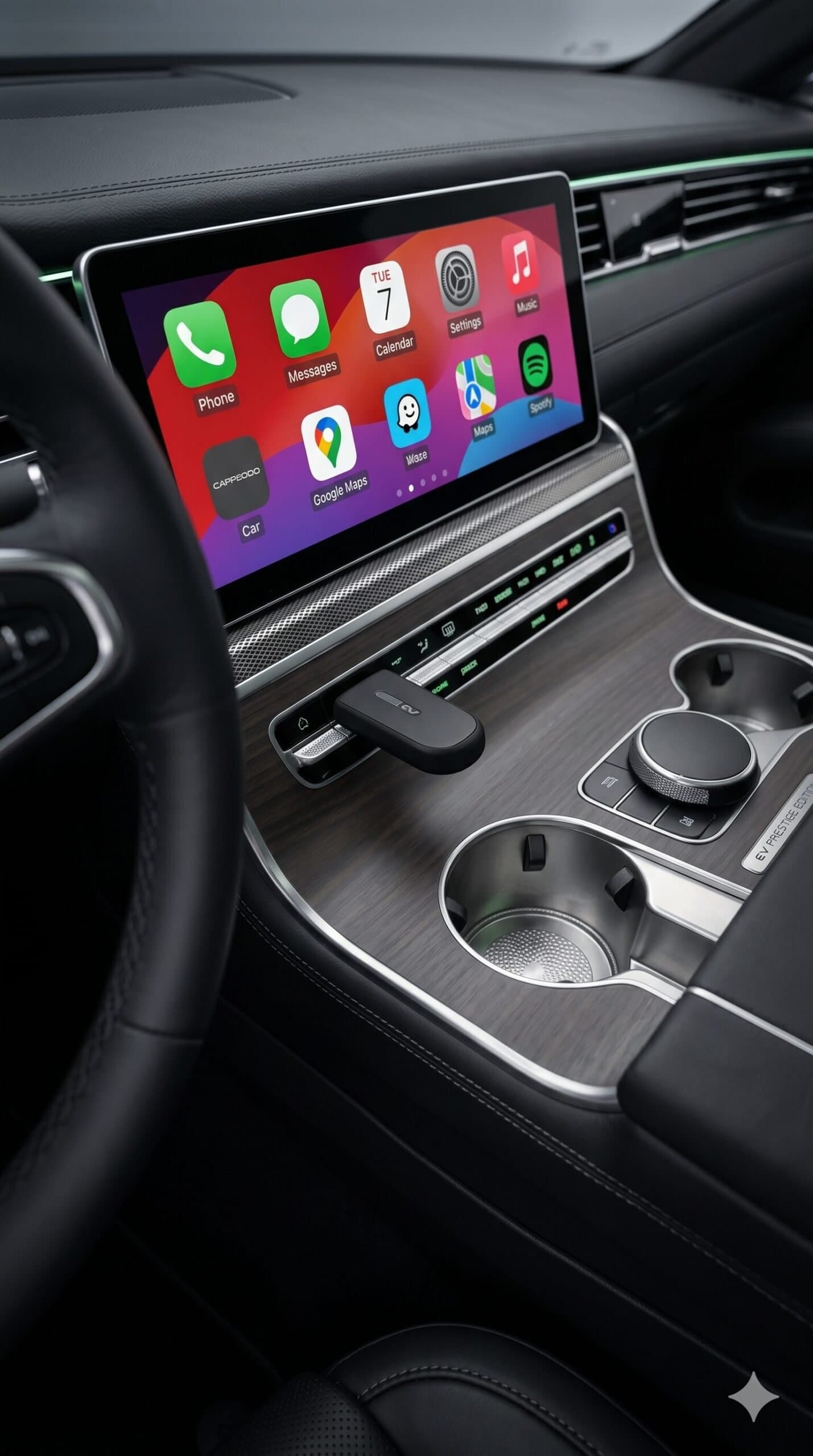 Green Lion 2-in-1 Wireless CarPlay & Android Auto Adapter – Wired to Wireless Dongle — image 3