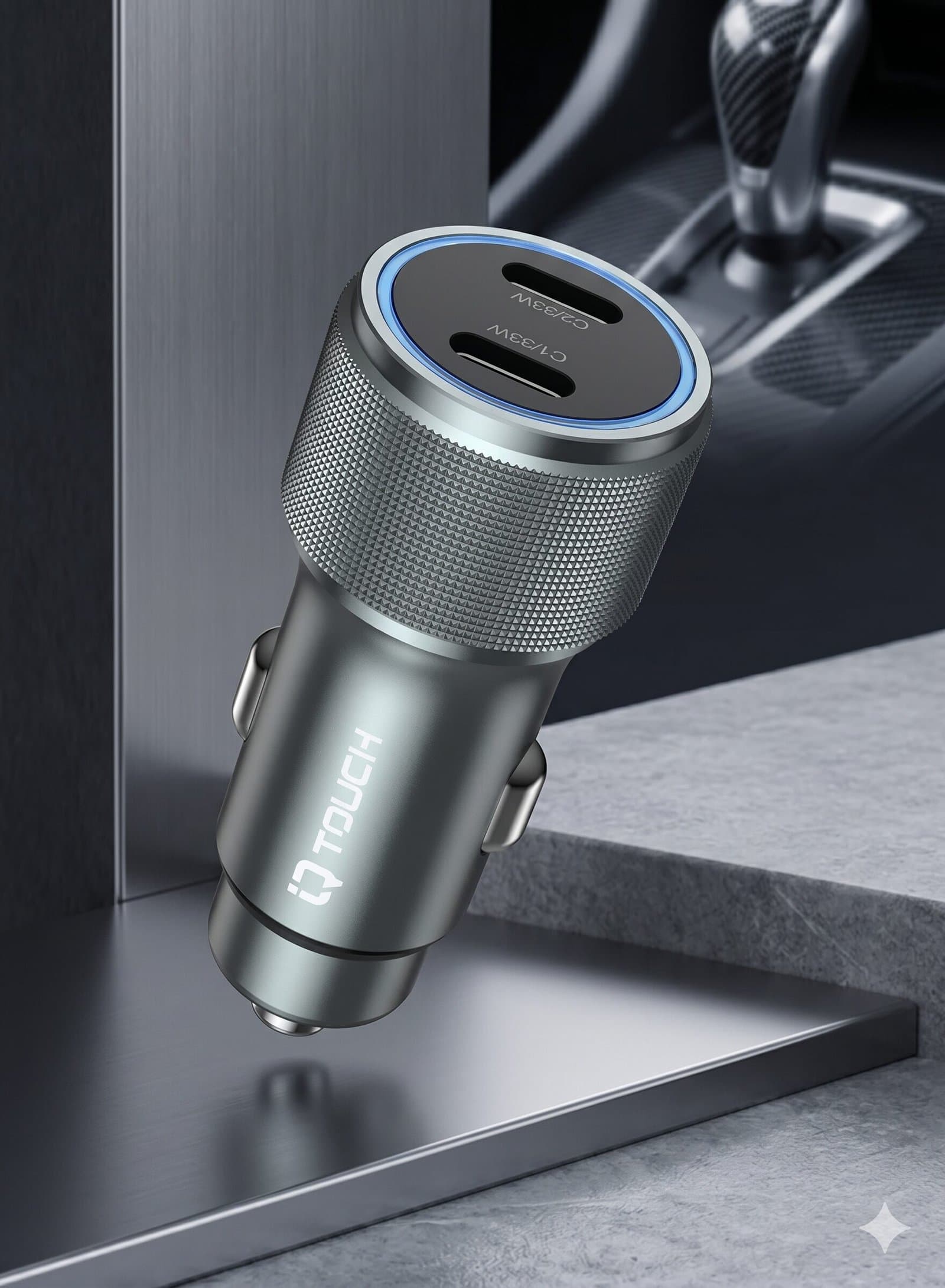 iTOUCH Dual 66W Fast Charge Car Charger Set — image 4
