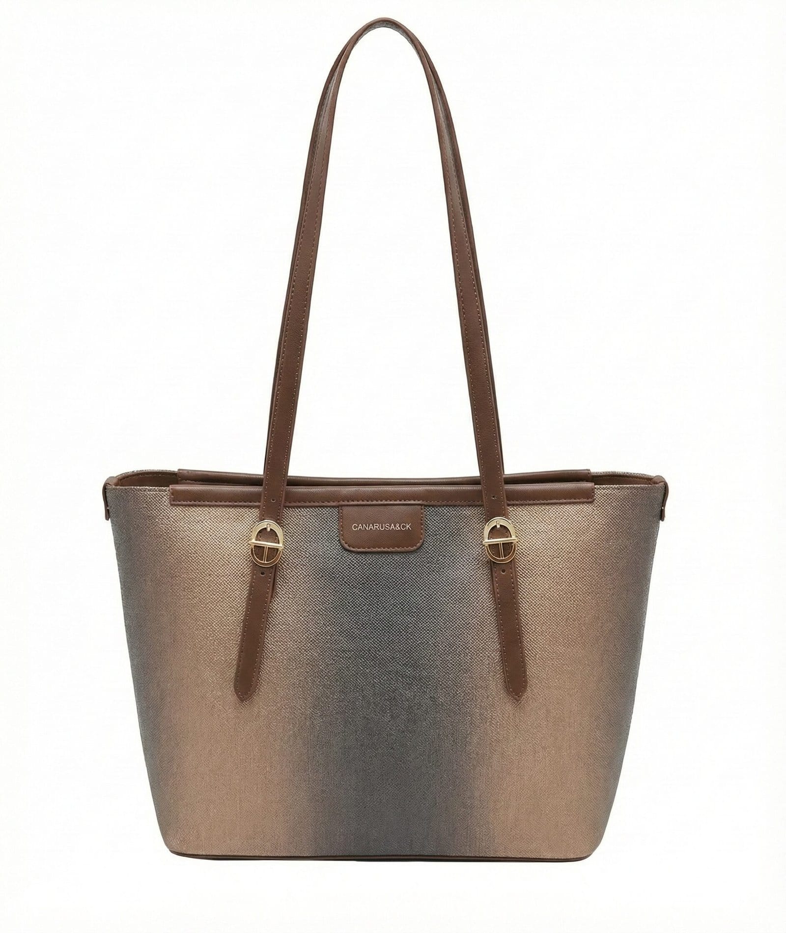 The Metallic Gradient Tote – Coffee