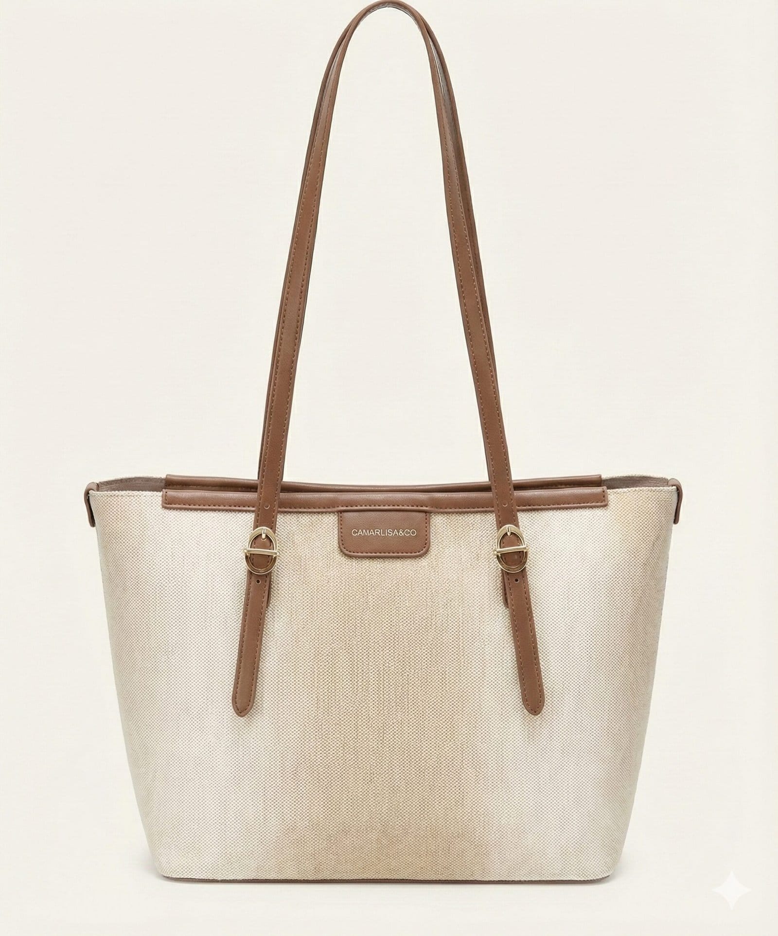 The Metallic Gradient Tote – Champagne Gold