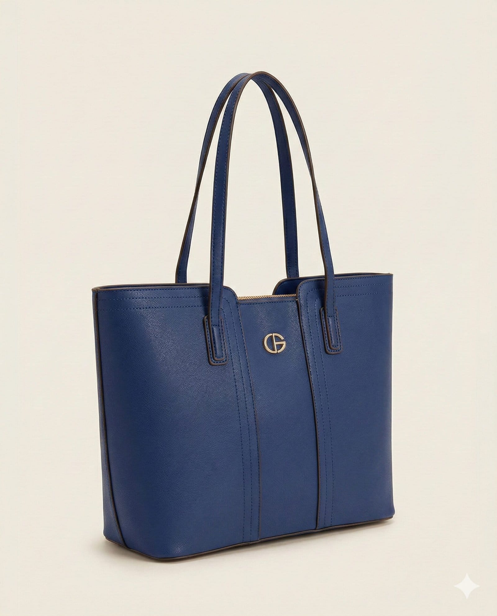 The Essential Structured Tote – Royal Blue