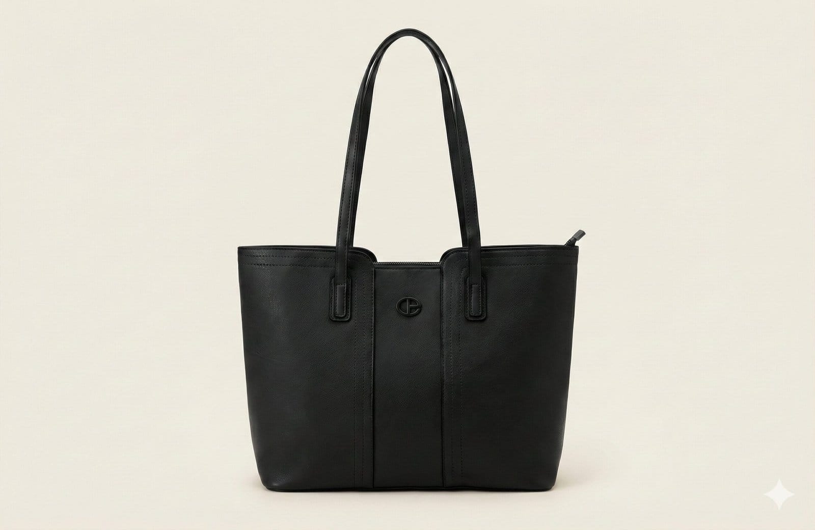 The Essential Structured Tote – Classic Black