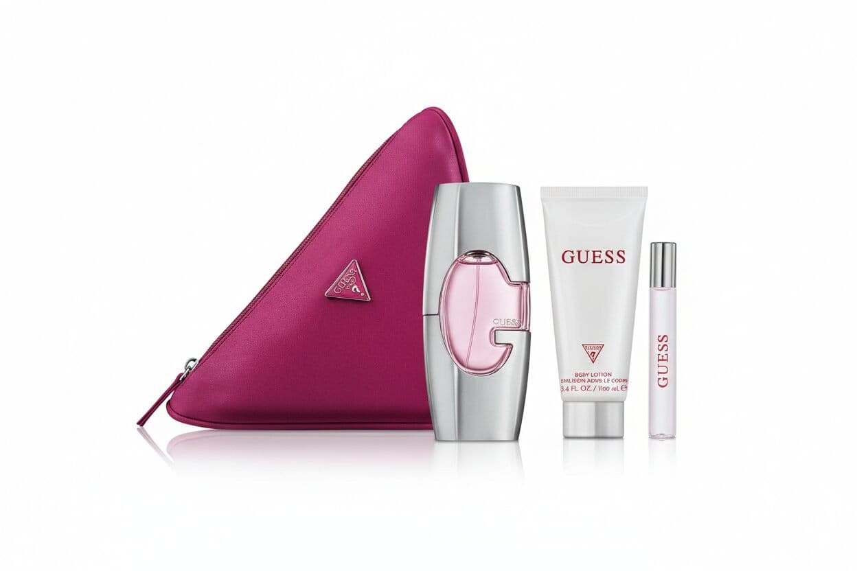 GUESS Pink  Fragrance & Beauty Gift Set for Women