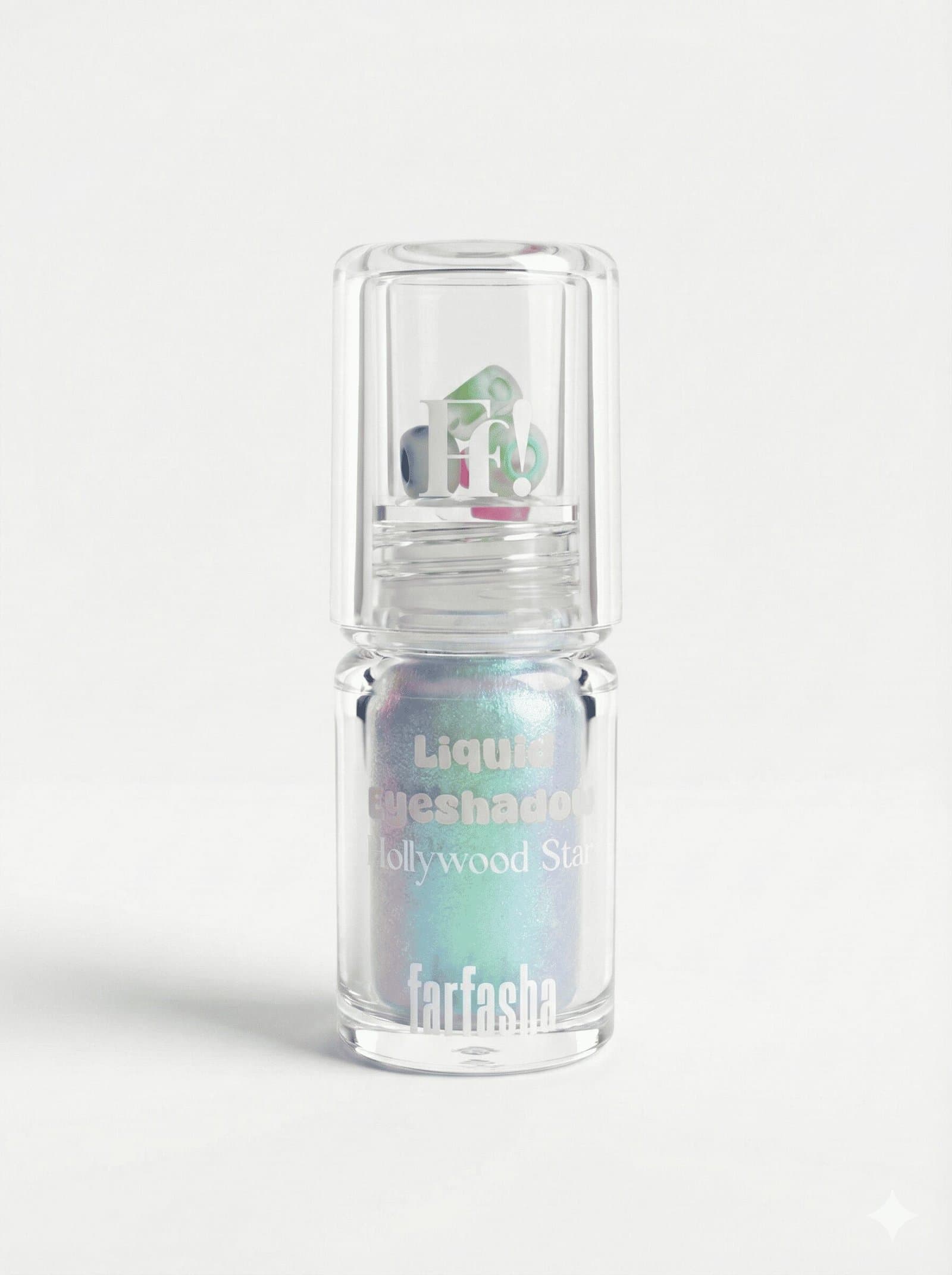 Turkish Liquid Eyeshadow – Hollywood Star Holography silver — image 3