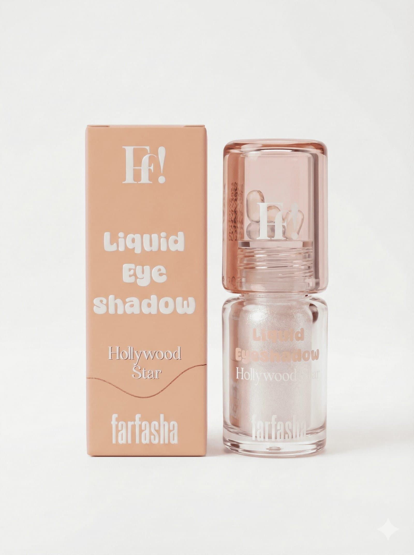 Turkish Liquid Eyeshadow – Hollywood Star Silver — image 4