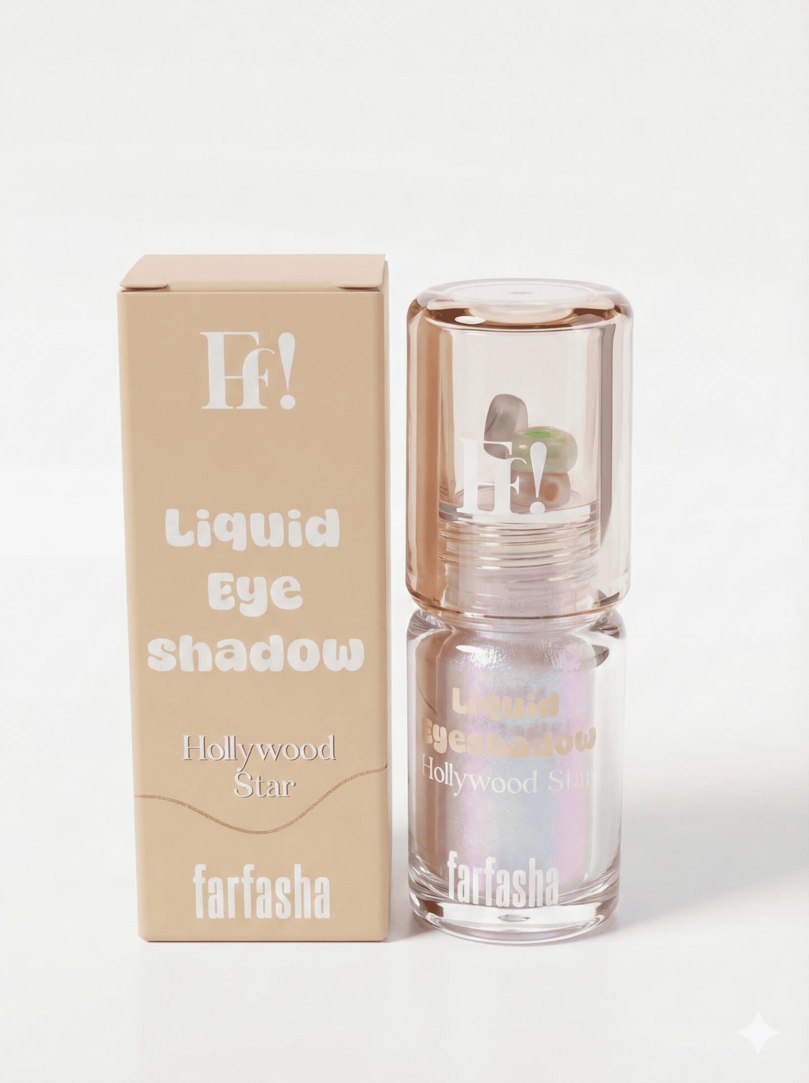 Turkish Liquid Eyeshadow – Hollywood Star Holography silver — image 1
